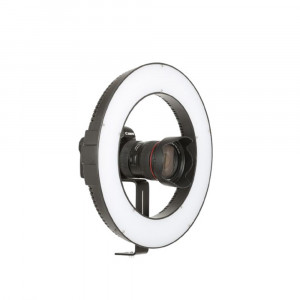 Falcon Eyes Bi-Color LED Ringlamp DVR-384DVC op 230V - dimbaar 